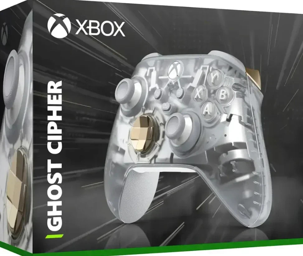 Xbox Controller Ghost Cipher Brand New