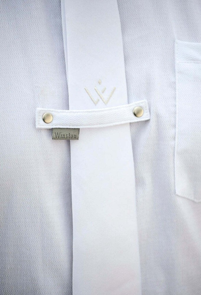Classic White Show Tie - Men's