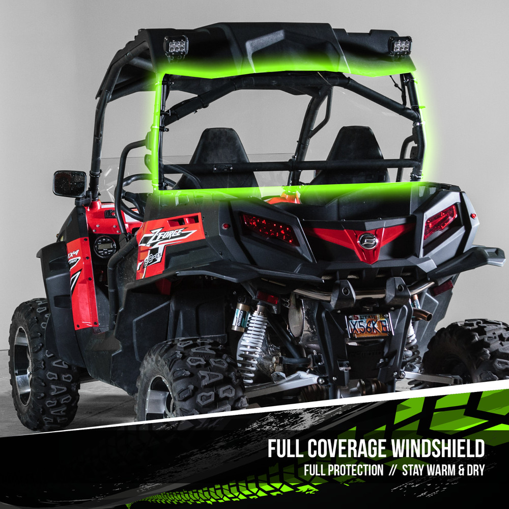 TERRARIDER CF MOTO ZFORCE BACK UTV WINDSHIELD - STD. 3/16"