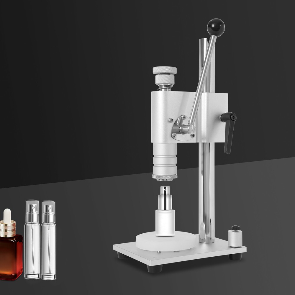 Perfume Bottle Capping Sealing Machine Manual Crimper Lid Cap Lock Machine
