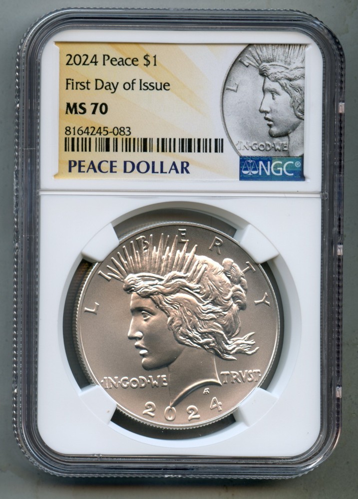 2024 Peace Silver Dollar NGC MS 70