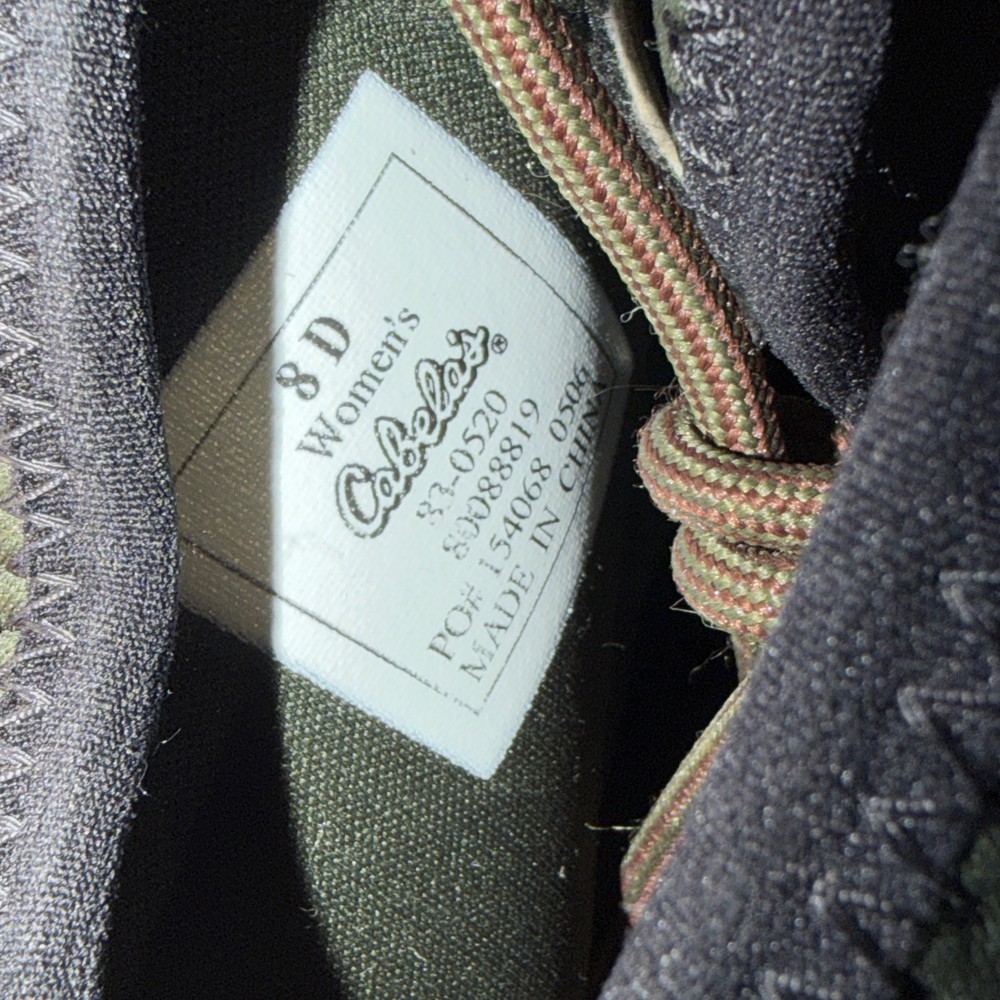 Cabelas Size 8D Women's Master Guide Ultralight Wading Boot Felt Sole