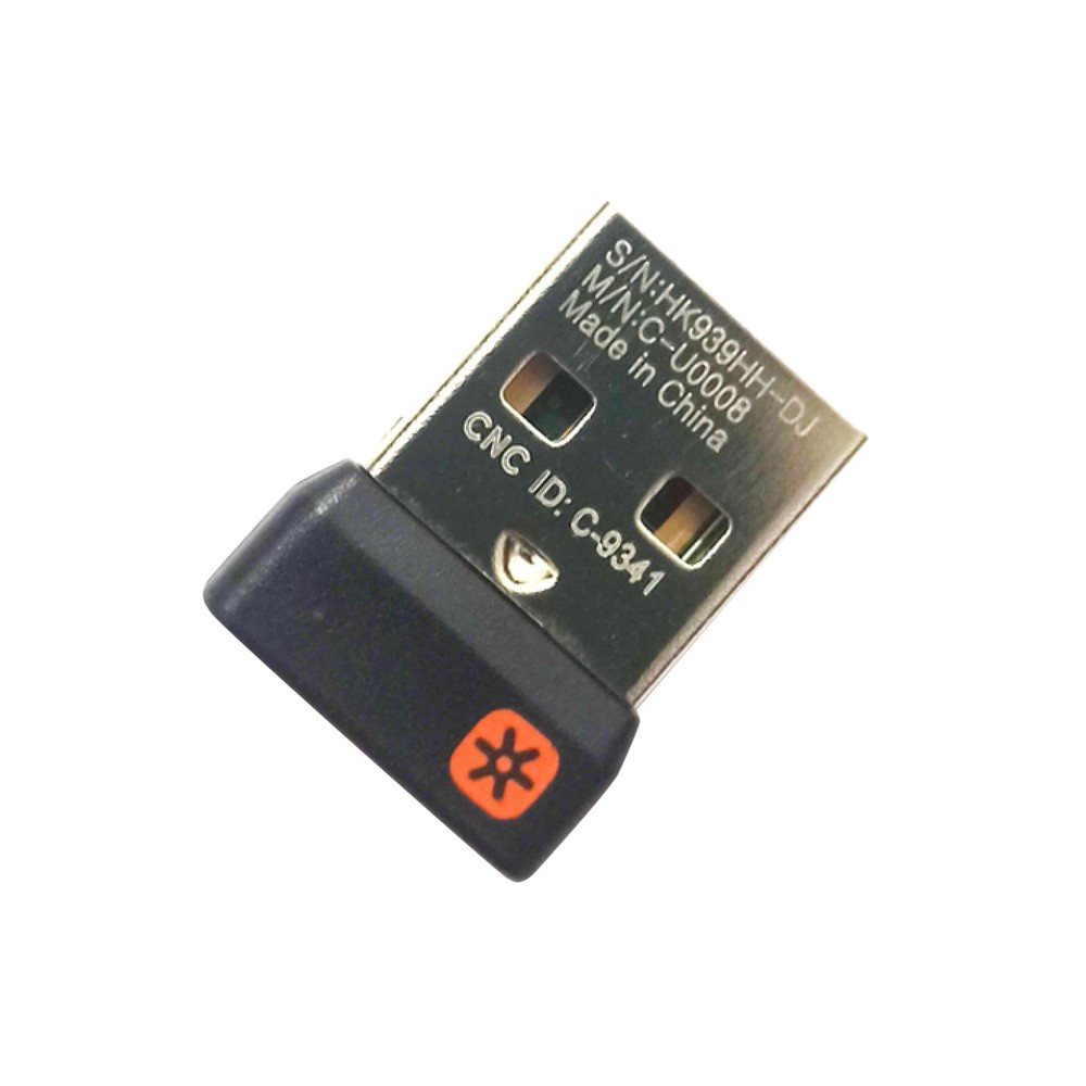 Wireless USB Receiver Dongle 6 Channels For Logitech Unifying Mouse Keyboard