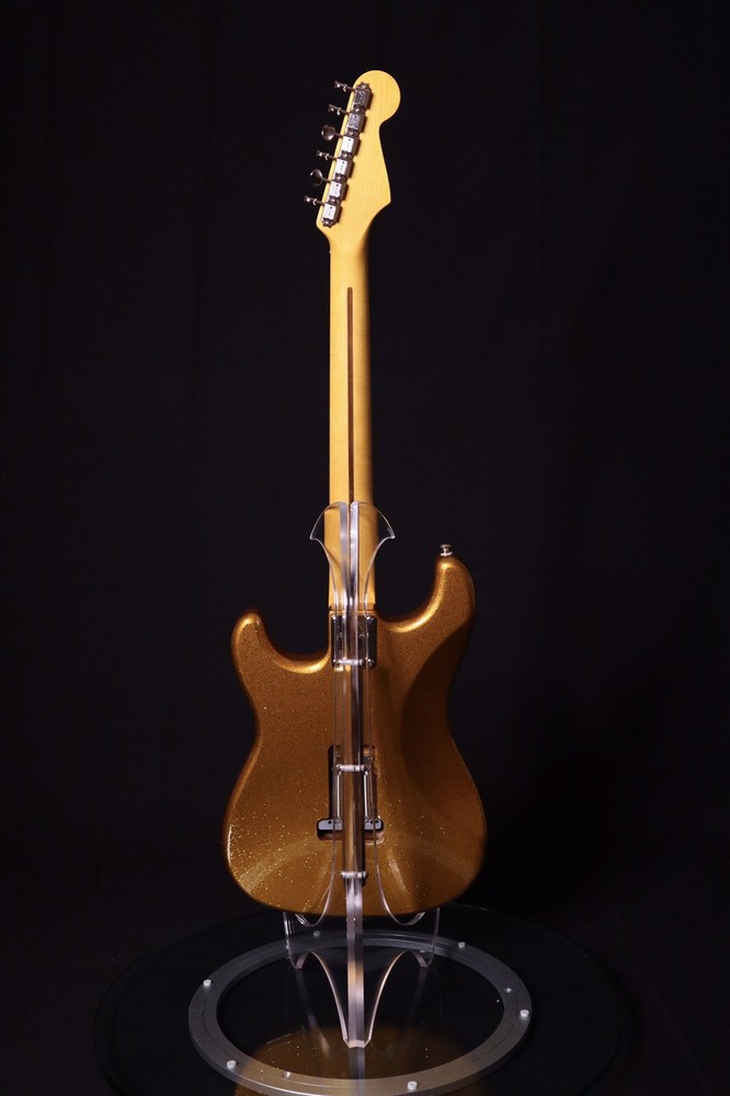 Clear Acrylic Guitar Stand Flame Treated Edge