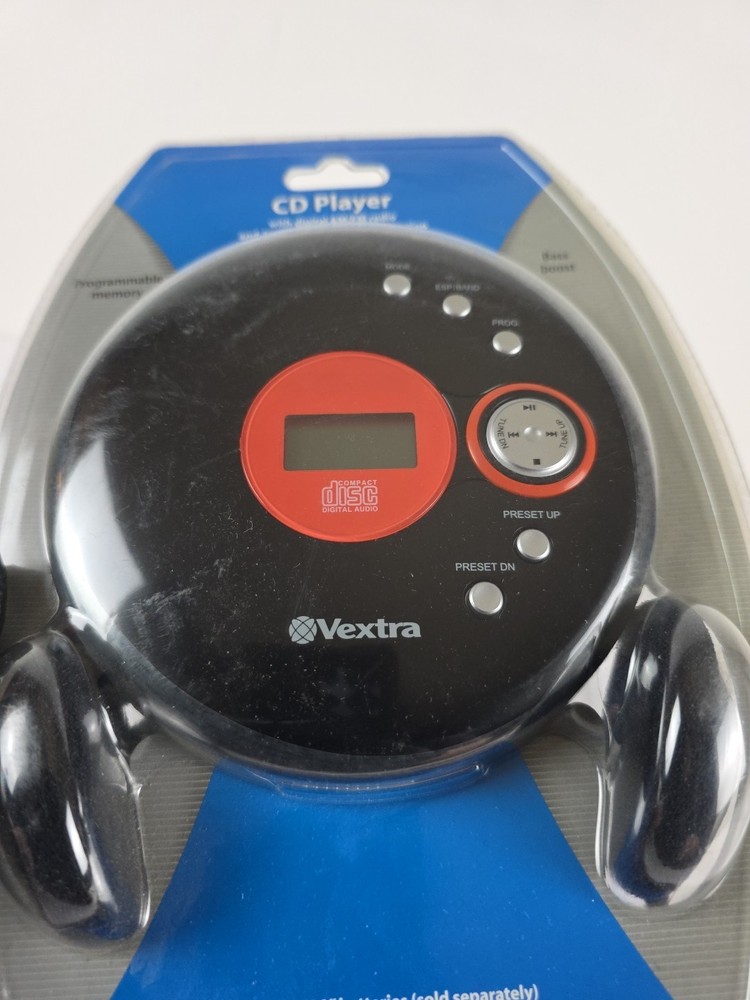 Vintage Vextra CD Player NEW/SEALED Programmable Memory/ Bass Boost