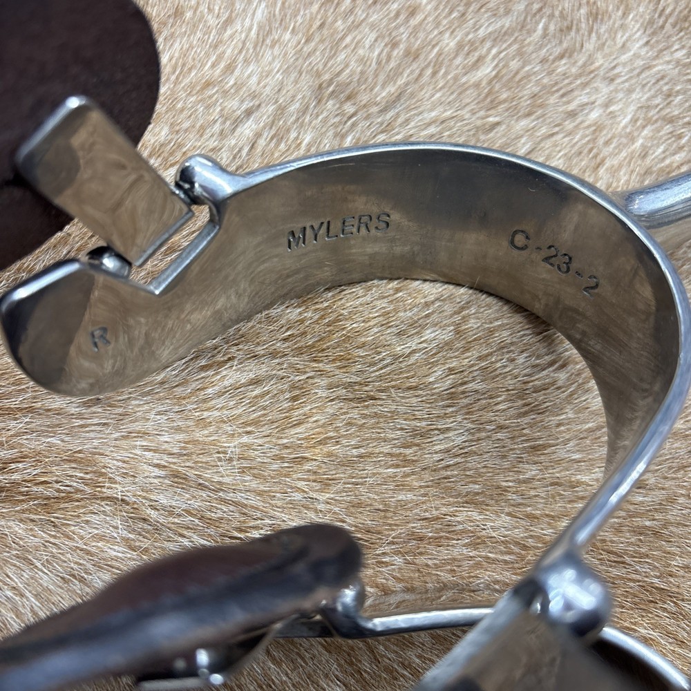 Myler Equitation Spurs With Straps
