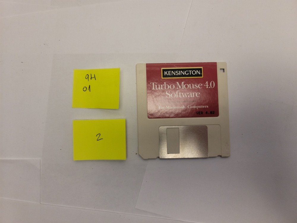 Kensington Turbo Mouse 4.0 Software for Macintosh , Version 4.02 - Tested