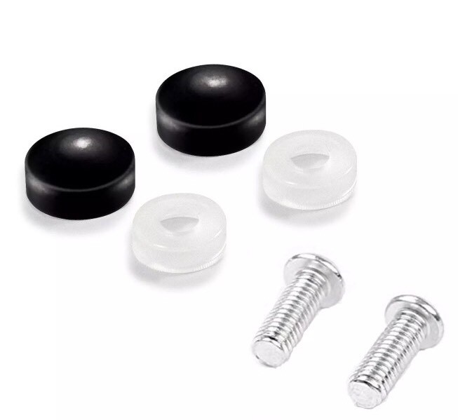 CUSTOM PERSONALIZED WHITE TEXT customized black (Metal) License Plate Frame