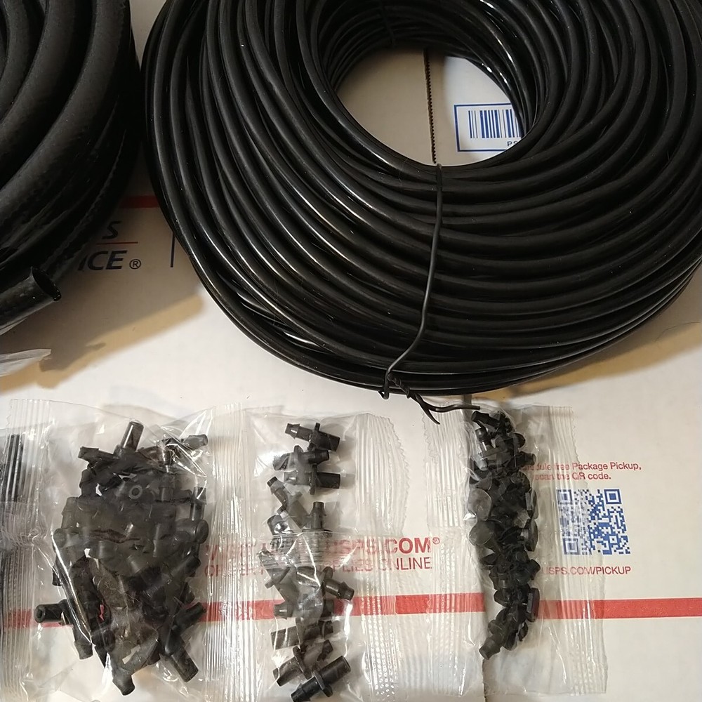 240FT Drip Irrigation System Kit, Automatic Garden Watering Misting System