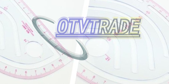 ONE Styling Design Ruler Hip Curve Built-in Scale Straight Ruler
