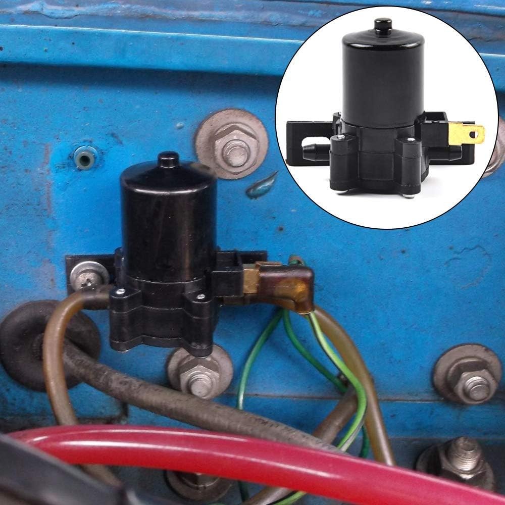 Windshield Washer Pump, 12V Windscreen Washer Pump Motor Universal Car Front Win