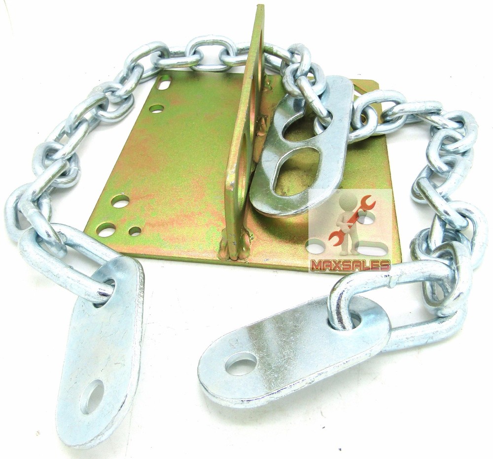 Engine Motor Lifting Hoist Remove PLATE & 36" x 8mm Engine Lifting Chains Sling