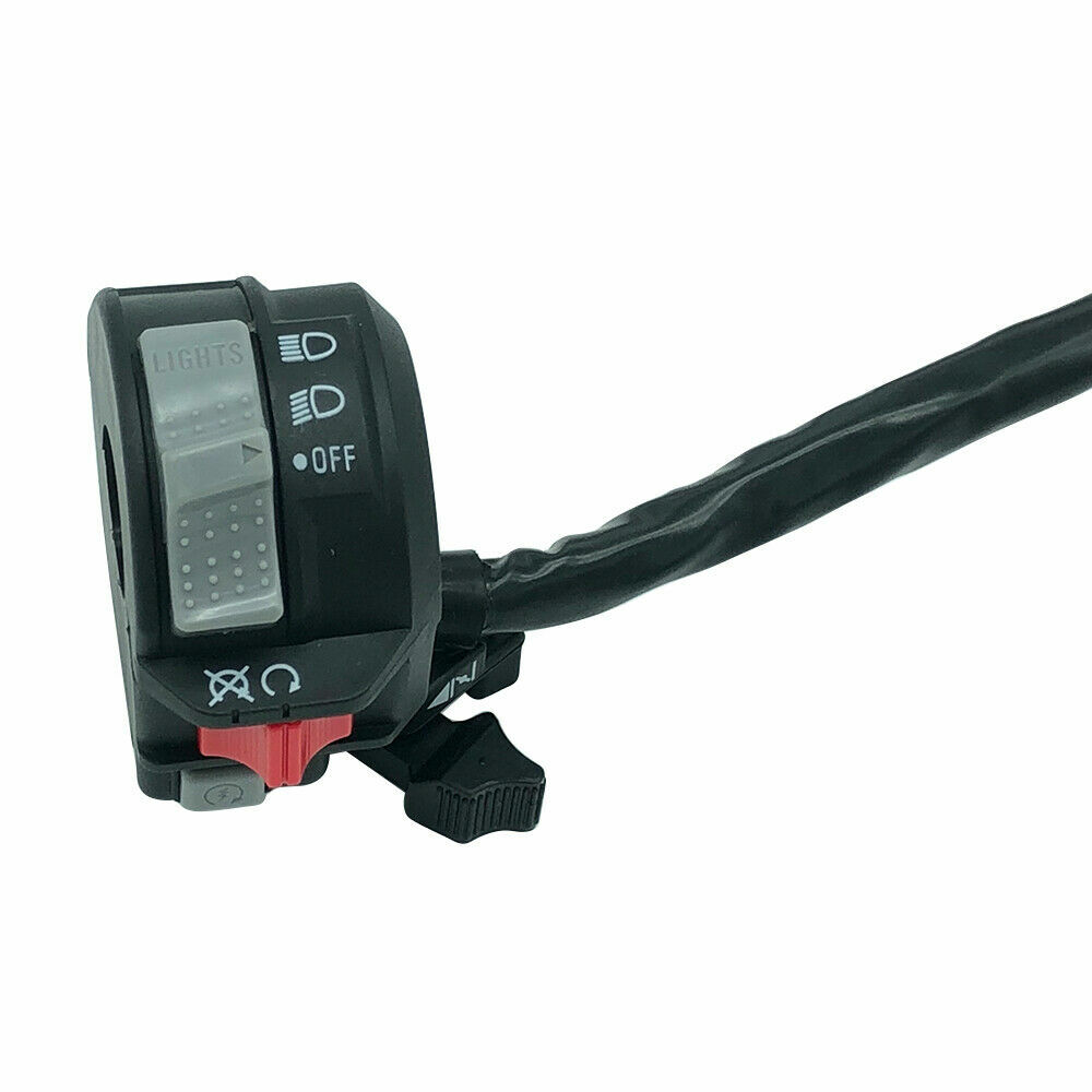 Left Handlebar Switch Engine Start Run Off Headlight for Yamaha Kodiak 400 YFM