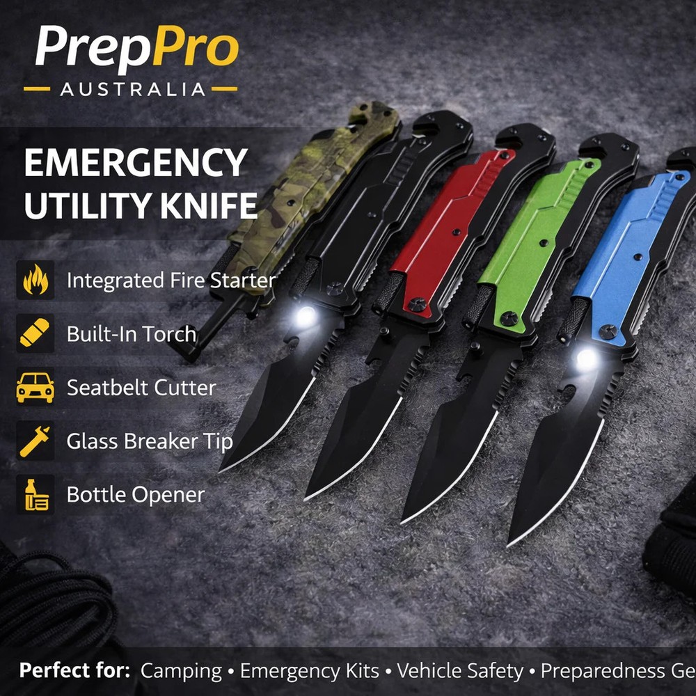 Vision Multi‑Function Folding Utility Knife | PrepPro