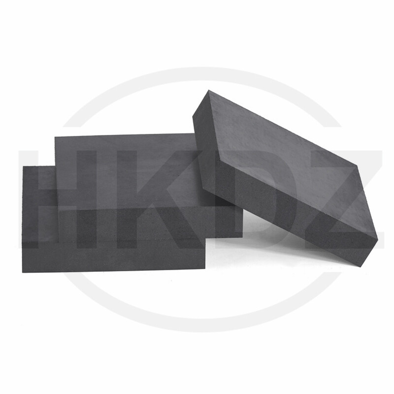Black Rubber Sheets Pad Vibration Damping Wear Buffer Pads Thickess 5mm -50mm