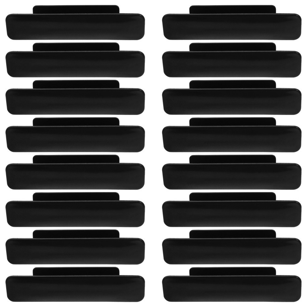 20 Pcs Self Adhesive Pulls Stick on Handles for Cabinets Drawer Puller