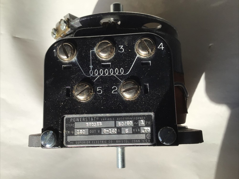 Powerstat Variable Transformer S 4035B