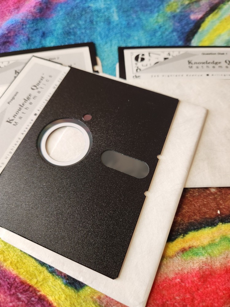 Knowledge Quest by CBE Services - Mathematics - Program & Questions Disks 1 & 2