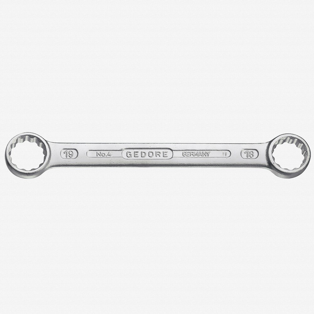 Gedore 4 19x22 Flat ring spanner 19x22 mm