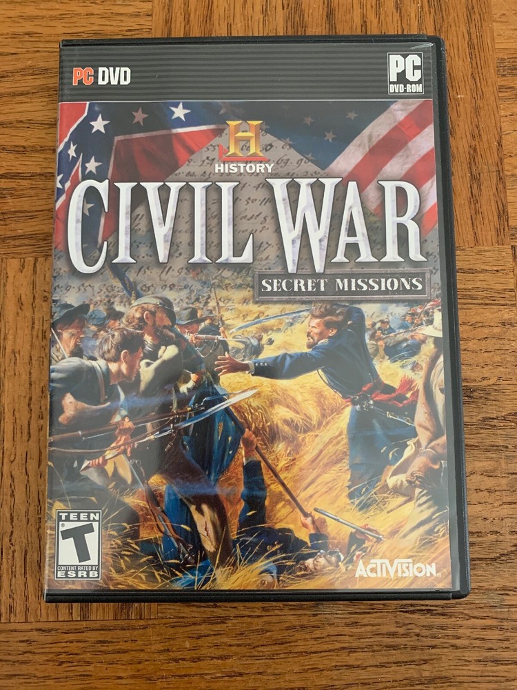 Civil War Secret Missions CD Rom Game