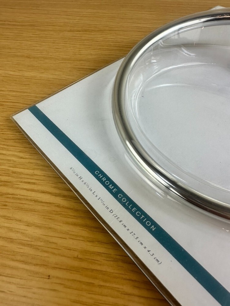 Design House Polished Chrome 6" Towel Ring - Chrome