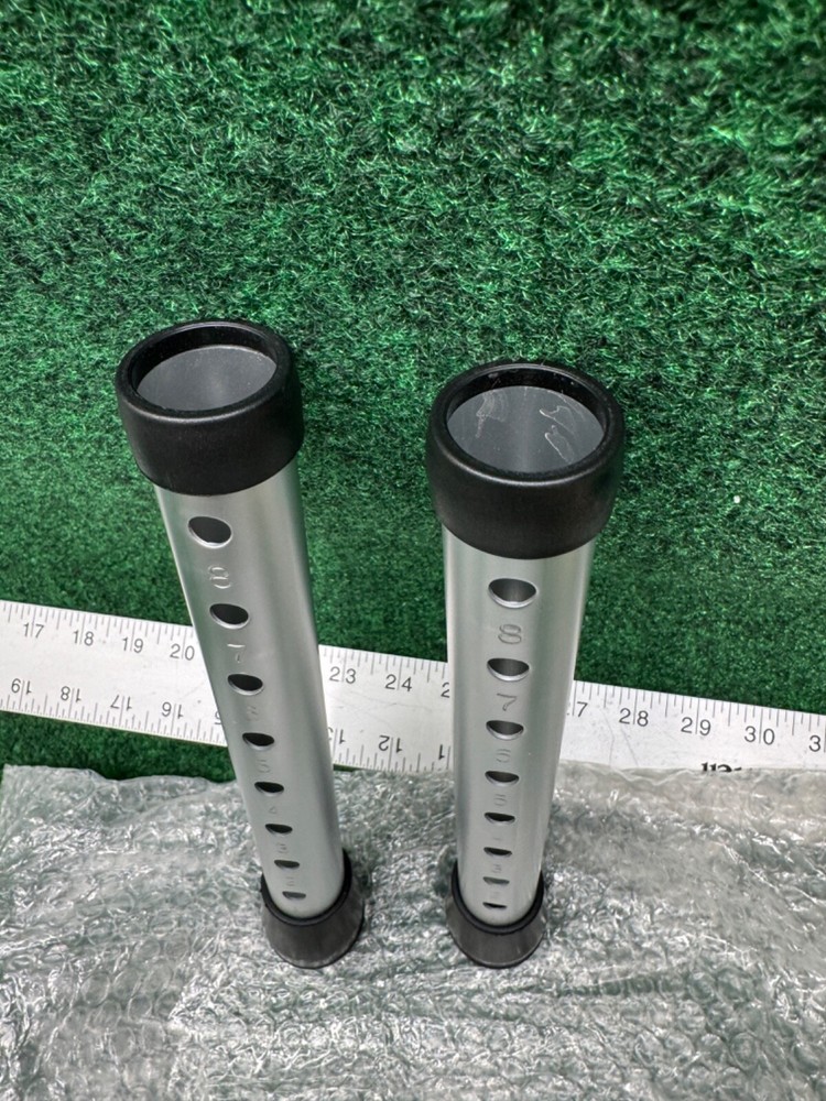 Rollator Walker Replacement Legs with Anti-Slip Rubber Tips 6.2" H 2 Pack
