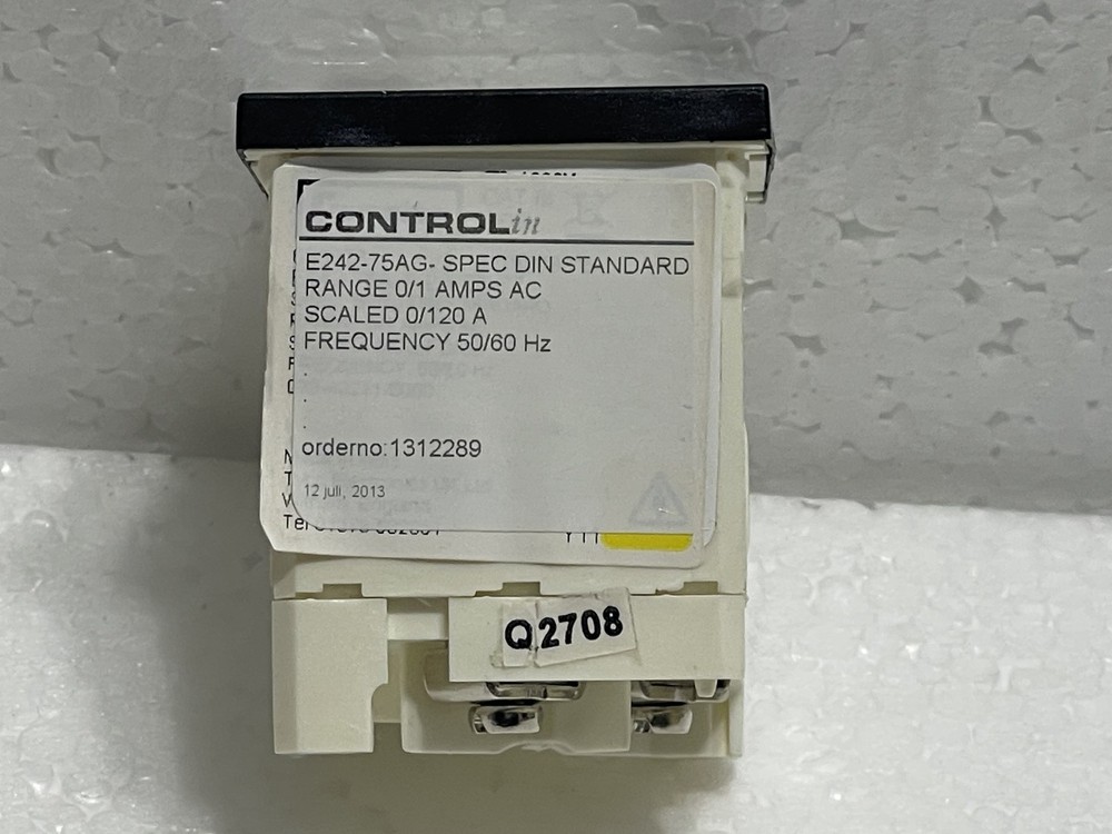 Crompton E242-75AG-SPEC DIN Standard Panel Meters 0/100A