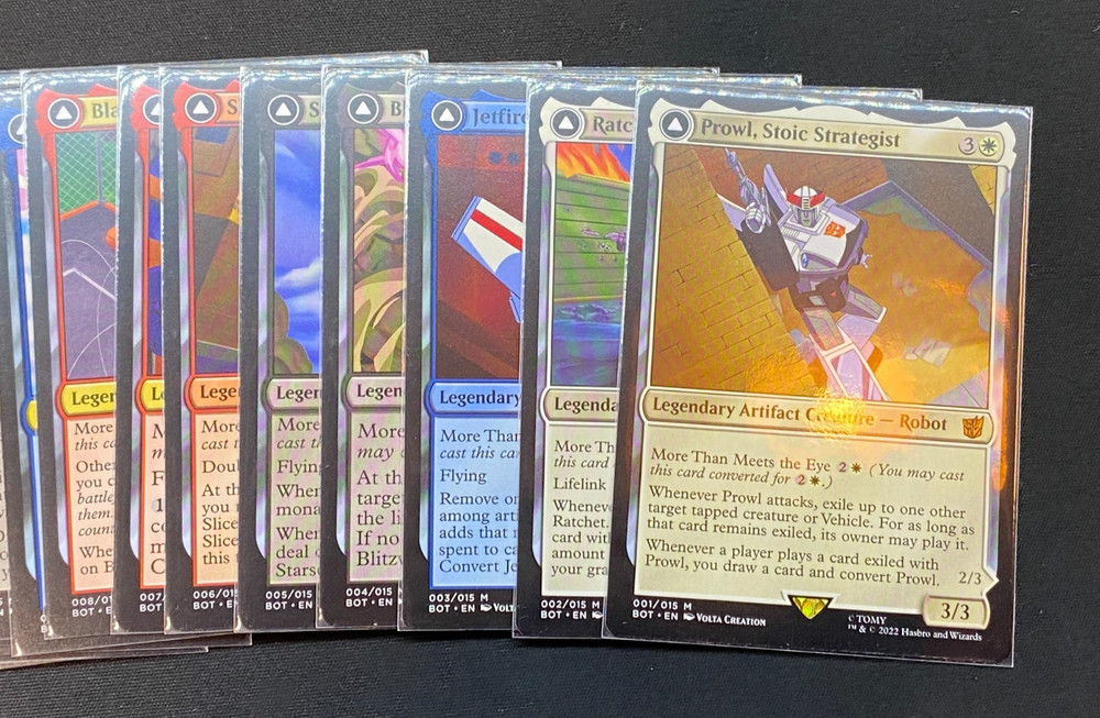 MTG - Transformers (BOT) - Complete Set (#1-15) - Regular - NM