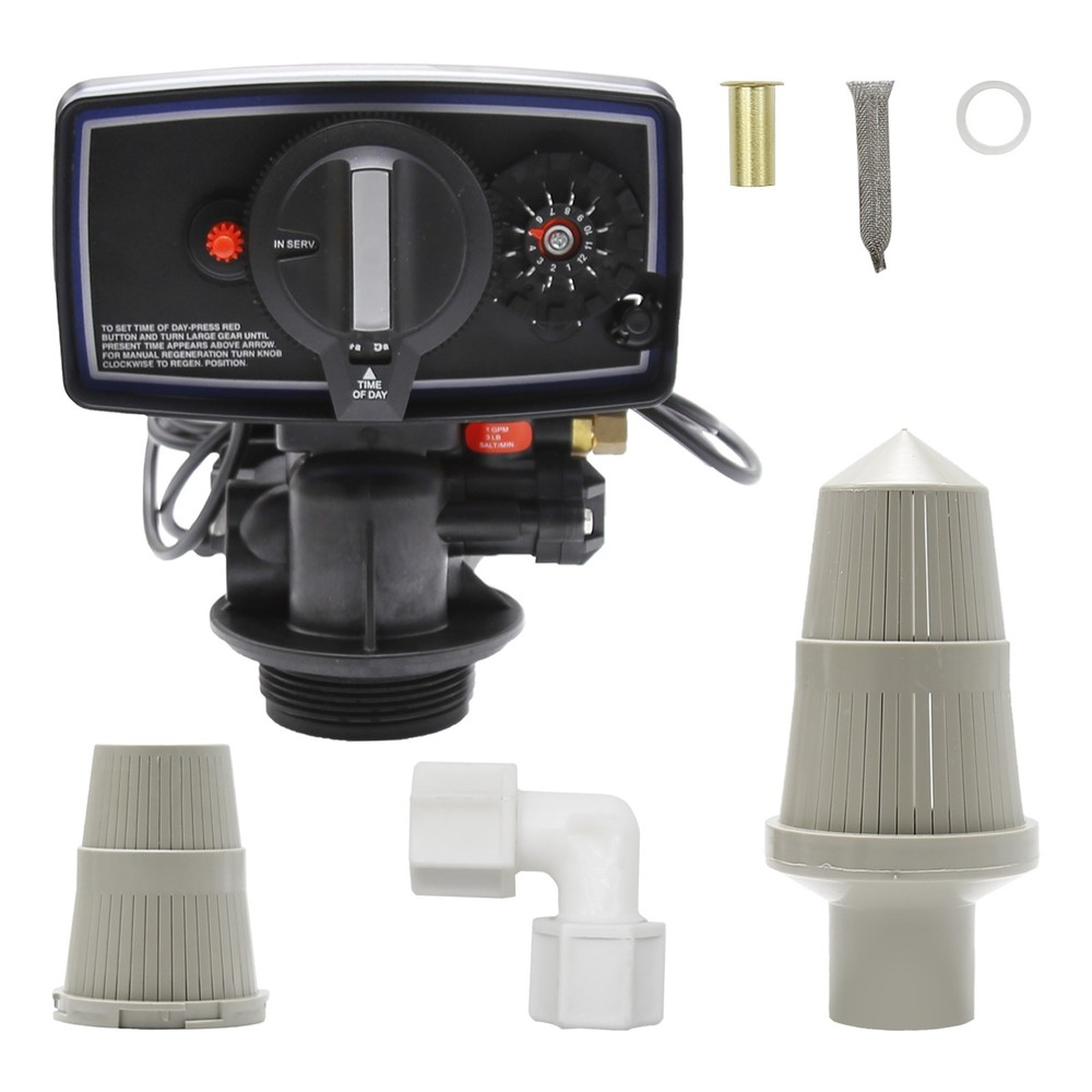 5600 Water Softener Control Valve, 110V 12 Day Time Clock Control Head