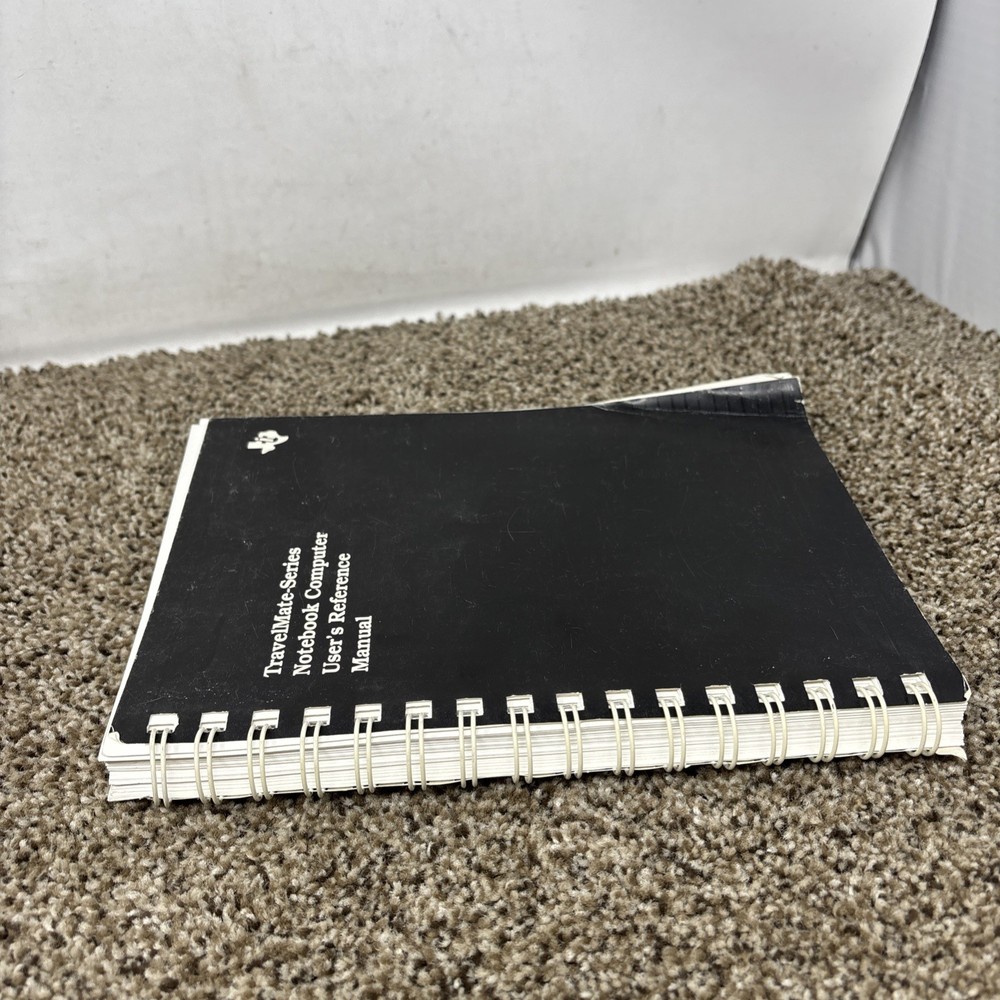 Ti Travelmate-series Notebook Computer Users Reference Manual Ti 2581179-0001