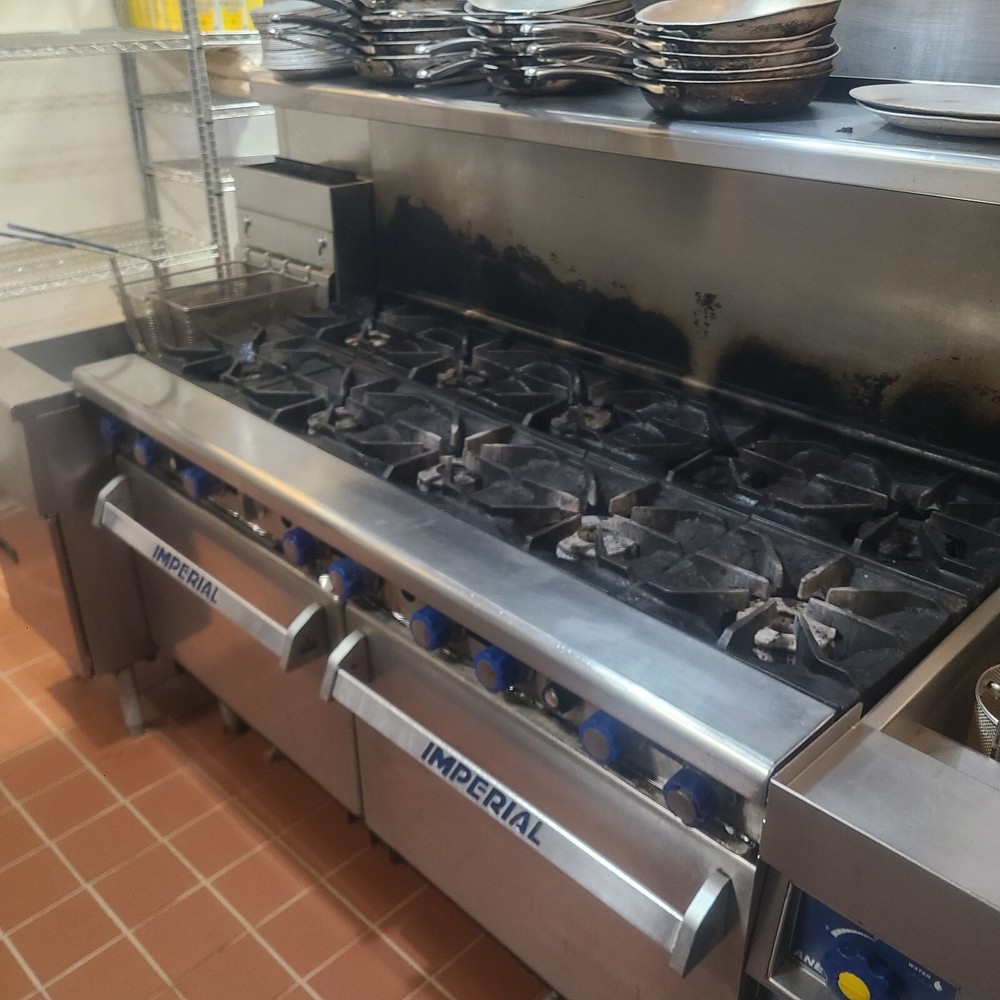 Imperial 10 Burner Range R-10 NG