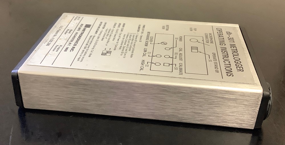 METROSONICS METROLOGGER | MODEL P2780