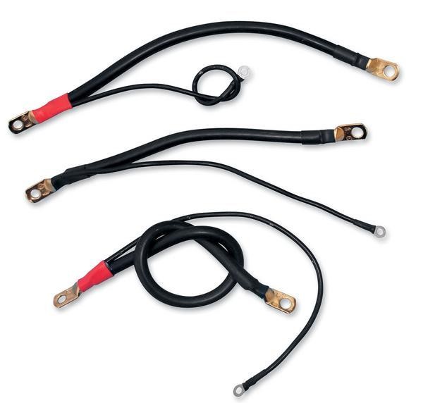 Terry Components 21110 Negative Battery Cable with Auxiliary Wire - 10in