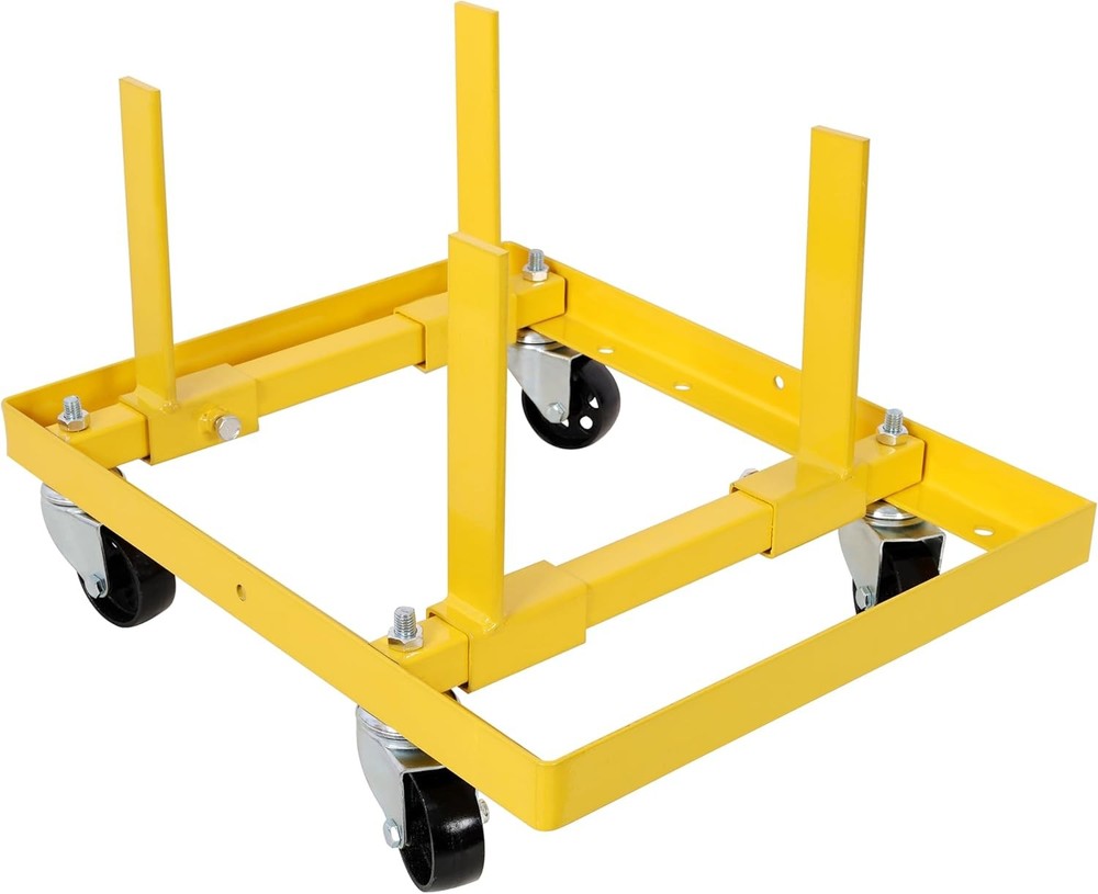 Professional 750lbs Rolling Engine Stand,Cradle– Fully Adjustable Width & Length