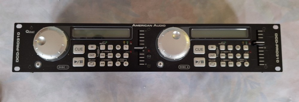 American Audio dcd-pro310 Professional Dj Controller & Dual Cd Player/ Pre-Owned
