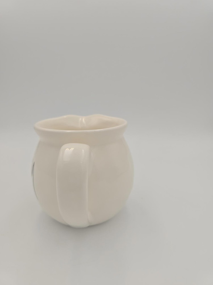 Rae Dunn Black and White Ceramic Creamer