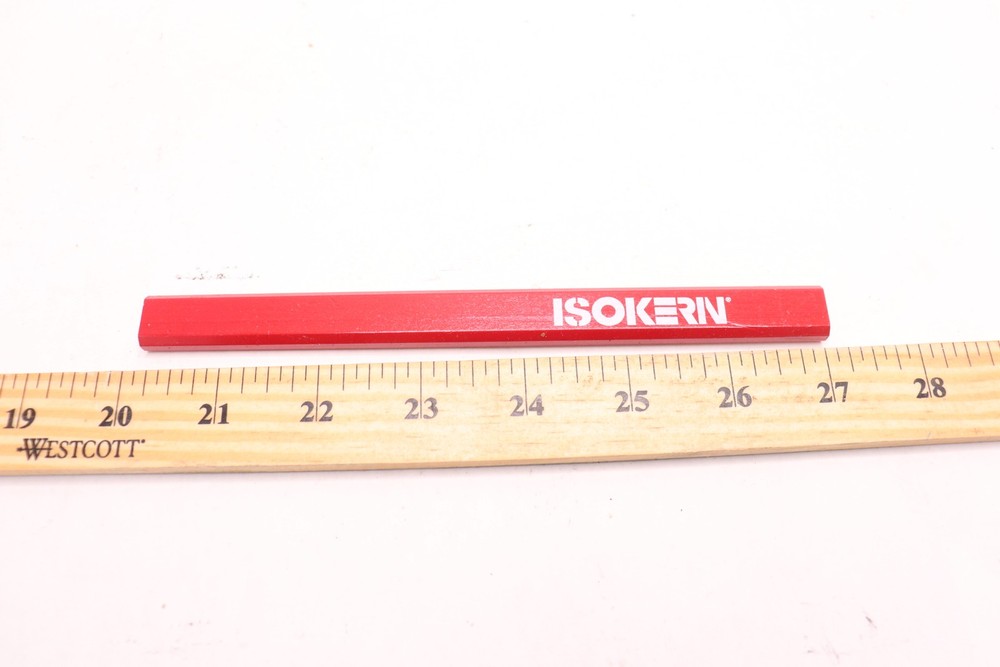 Isokern Carpenter Pencils Paslode Workshop Toolbox Bright Orange