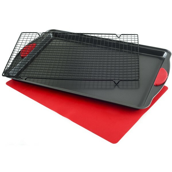 Norpro #3899 Nonstick Baking Sheet Set, 3pc Set