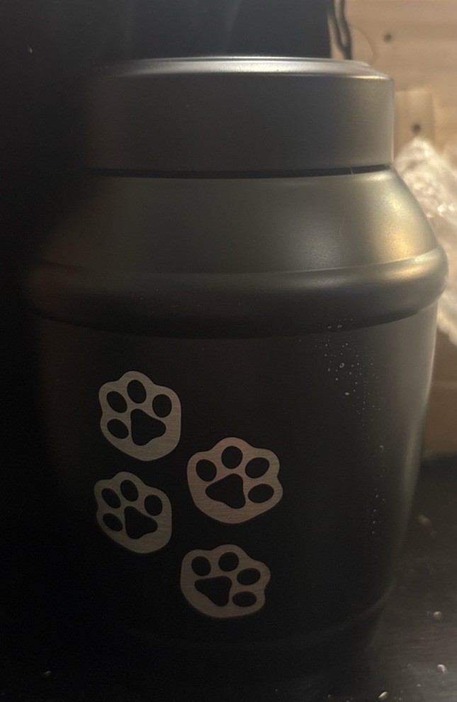 Pet Cremation Urn. New!
