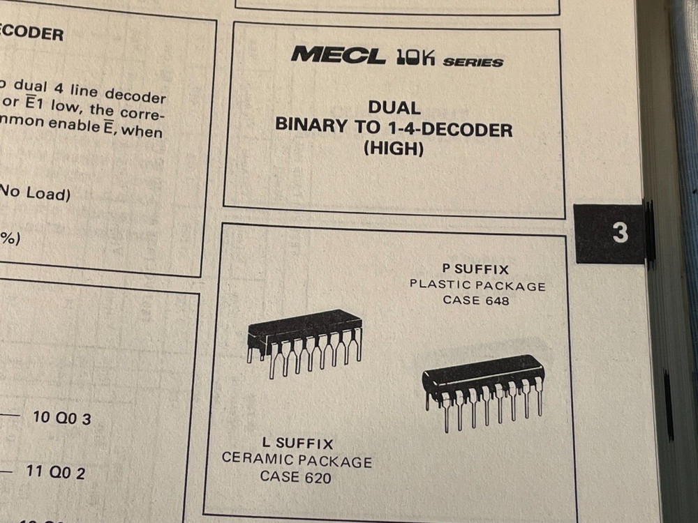 Motorola MECL Data Book 1982 DL122