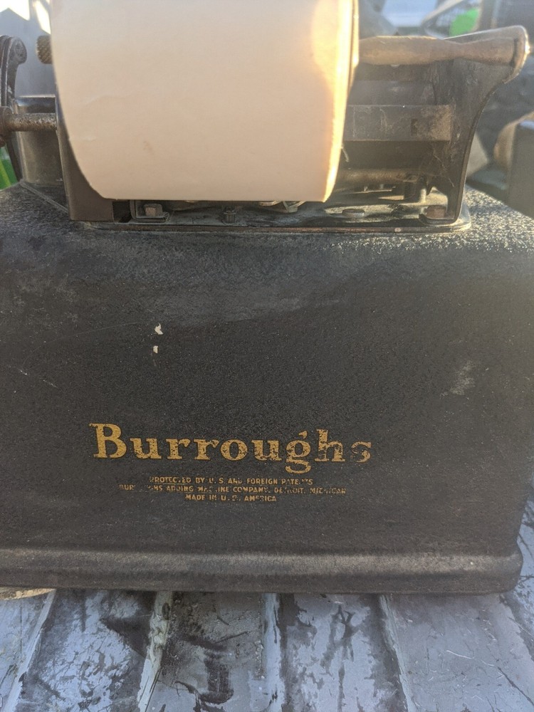 Antique electric burroughs adding machine. As Is***