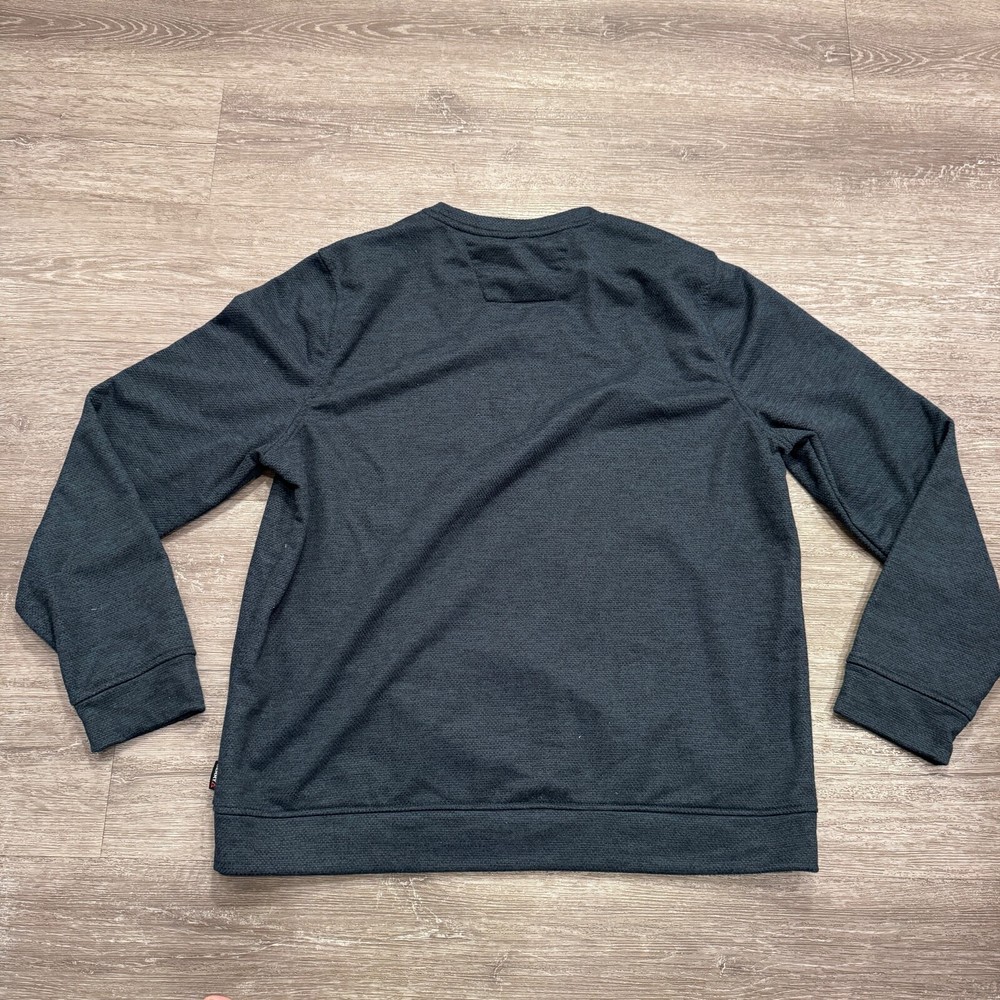 Gerry Sweater Mens Extra Large Blue Thermal Casual Camp Hike Pullover