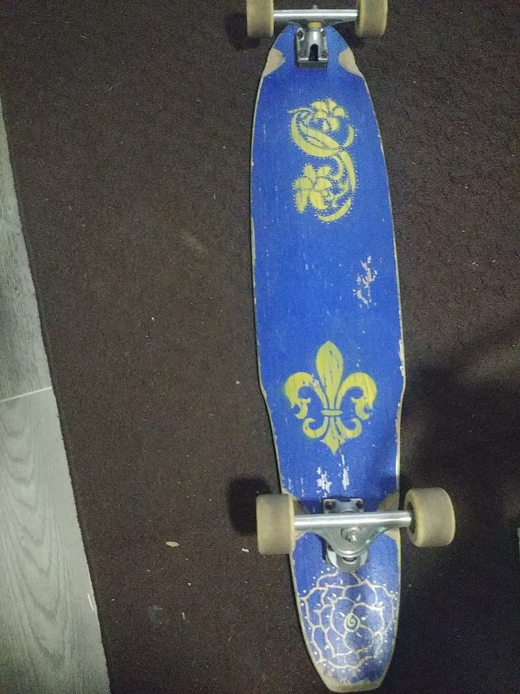 2 longboard skateboards