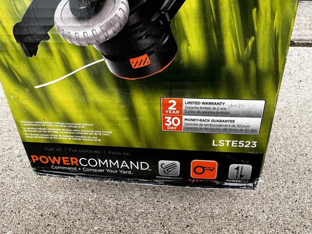 BLACK+DECKER 20V Max Lithium Easyfeedstring Trimmer/Edger - LSTE523 NEW