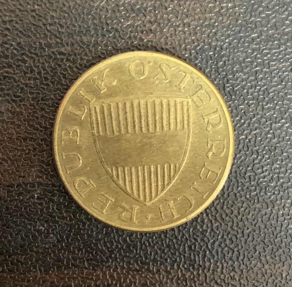 1973 Austria 50 Groschen Coin