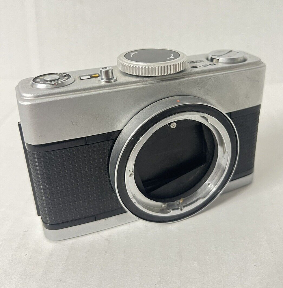 Olympus C-35A 35mm Film Microscope Camera Vintage