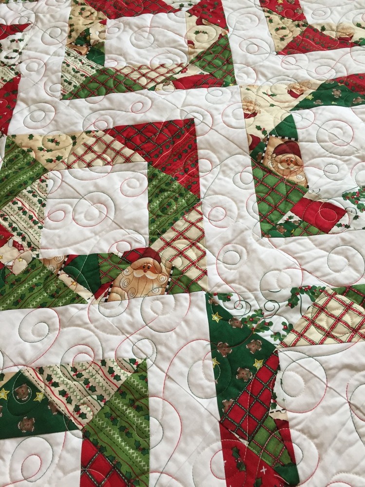 Long arm quilting service - Full size bed quilt