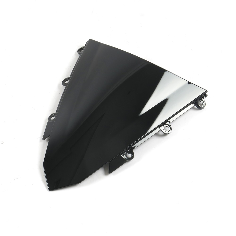 Black Windshield for 2016 2017 2018 Honda CBR500R Windscreen ABS Wind Deflector