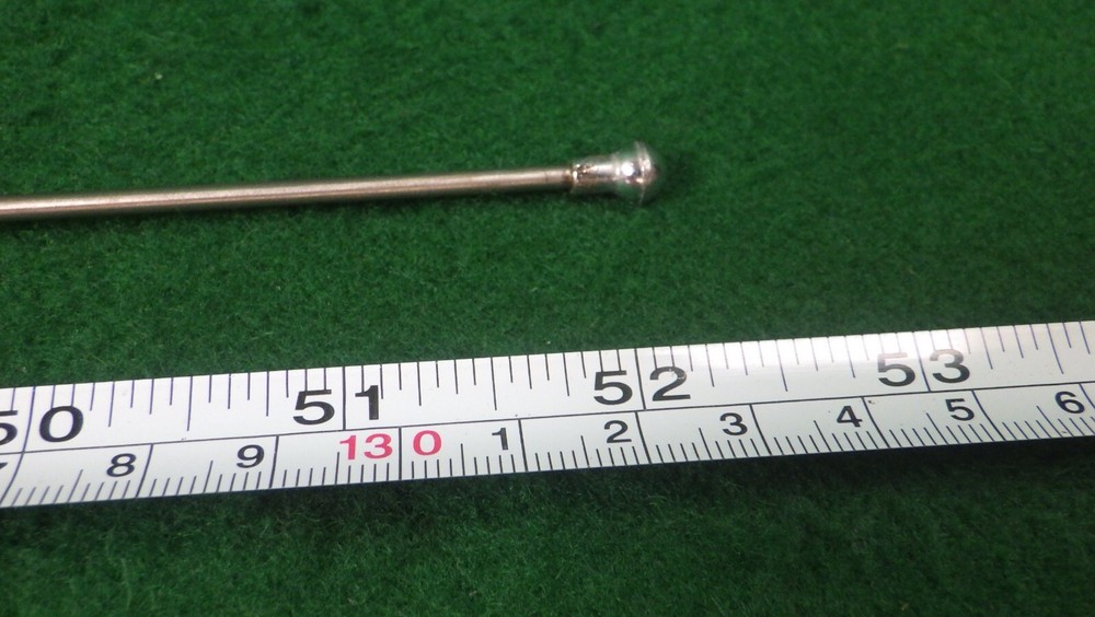 Vintage Chrome Adjustable Spring Base Antenna Whip 20"/Extendable