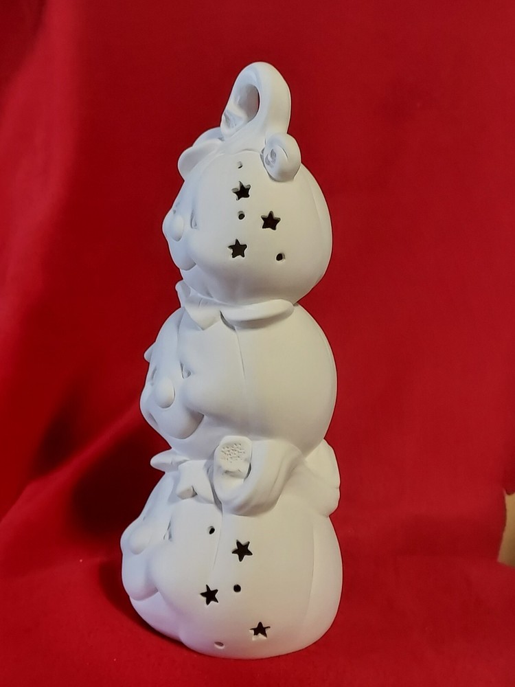 Ceramic Bisque~~ Ready to Paint~~~ "Jack the Pumpkin Stack" electric included